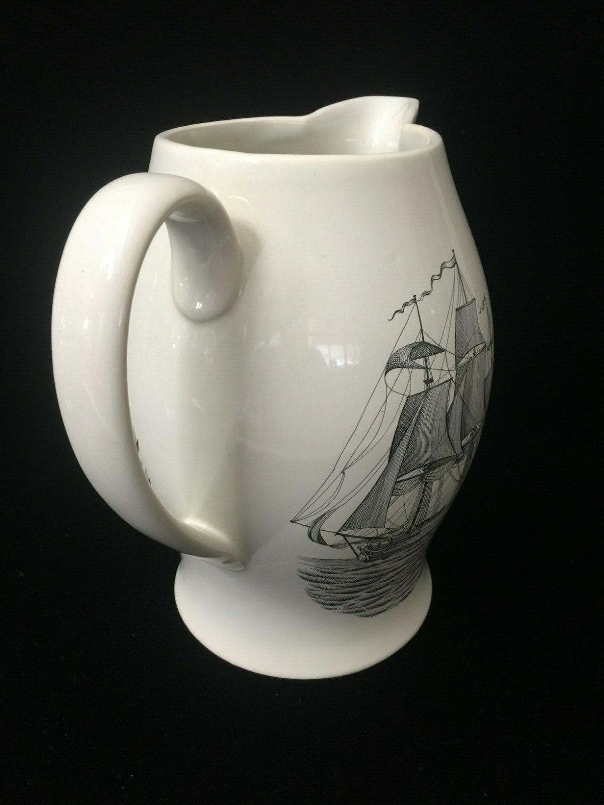 Made in 1976 by Mottahedeh to Commemorate the Bicentennial Liverpool Pitcher