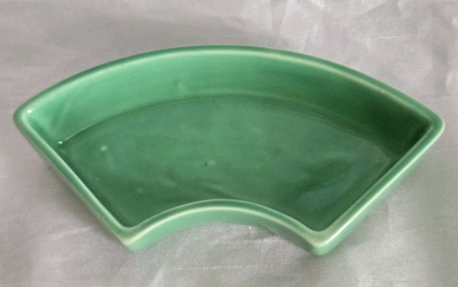 1936 RARE OLD VINTAGE FIESTA RELISH TRAY INSERT VINTAGE GREEN FIESTA FIESTAWARE