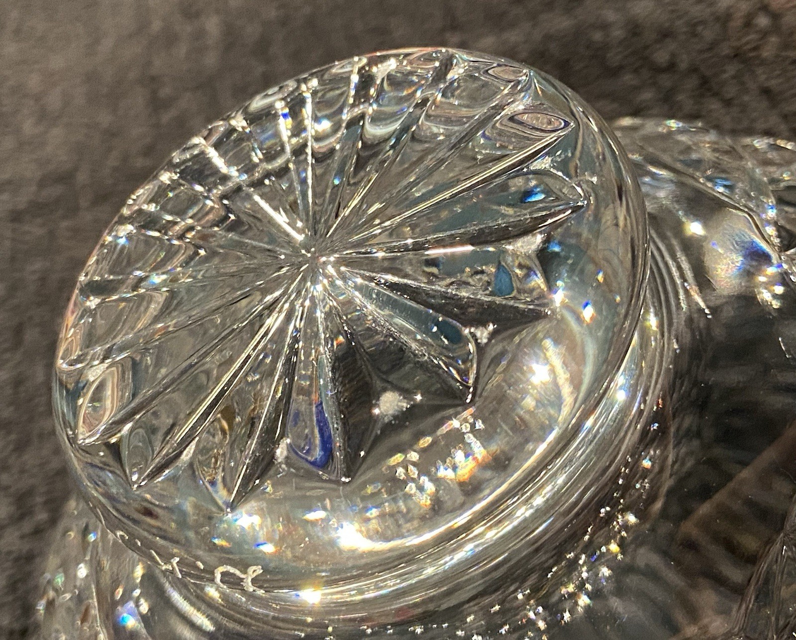 Vintage Waterford Crystal Bowl 6″ Signed By Master Cutter Philip Sheridan 1997