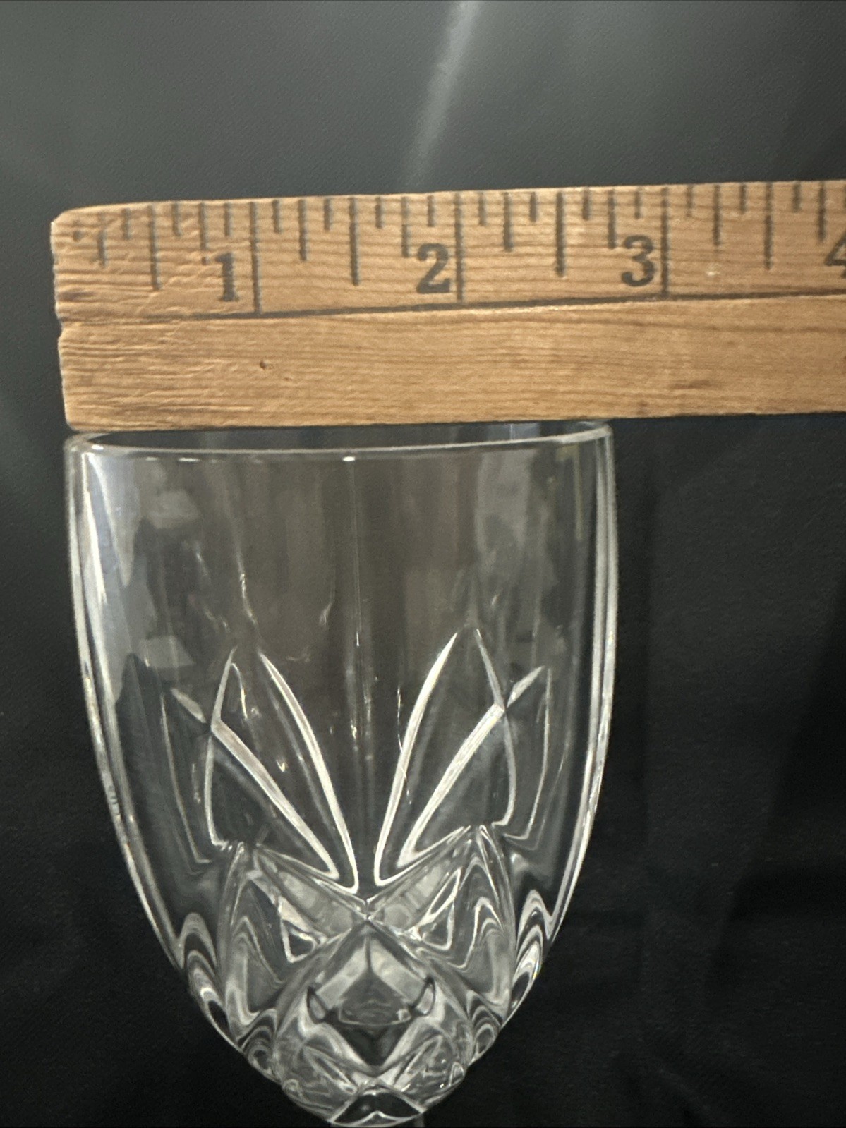 Waterford Marquis Brookside 7 7/8” 8 oz Wine Goblet Glass Water Wedding Set 2