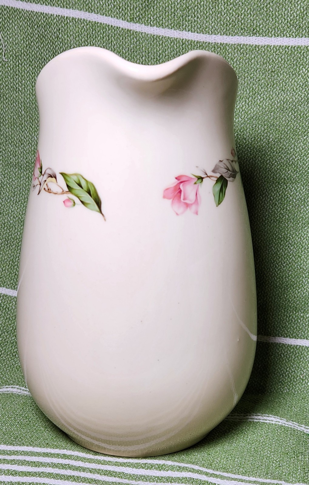 Vintage Universal Cambridge Rose Garland Ceramic Pitcher Rose Bud Pattern