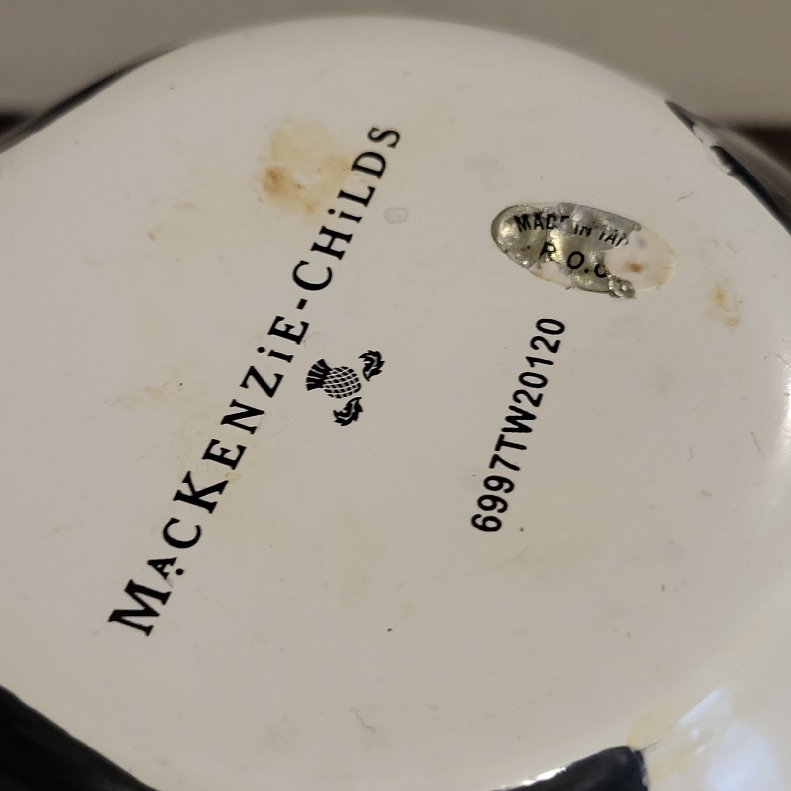 MacKenzie-Childs Courtly Check 4-Cup Teapot
