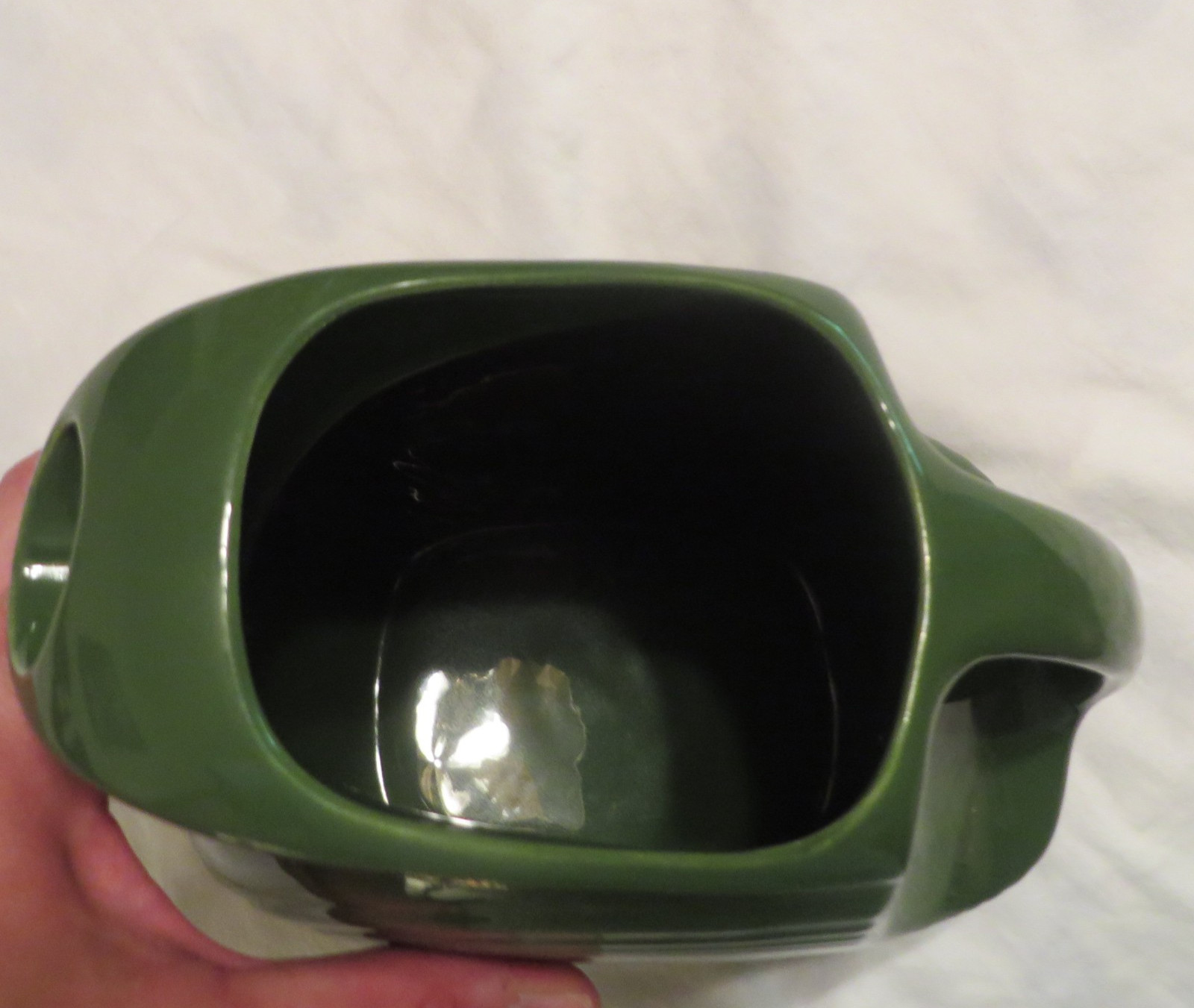 Vintage Fiesta 1950’s *FOREST/DARK GREEN* Disk Water Pitcher