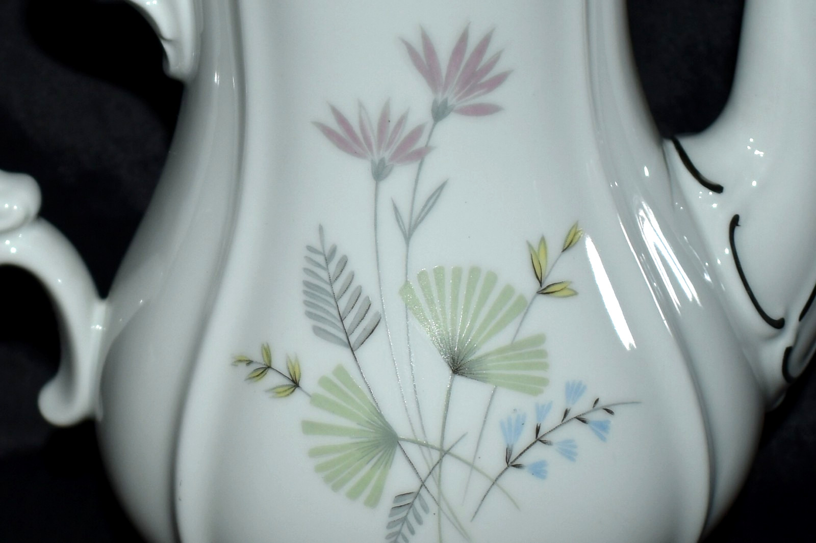 Vintage EDELSTEIN Maria Theresa Bavaria Germany Tea Pot 1962 3