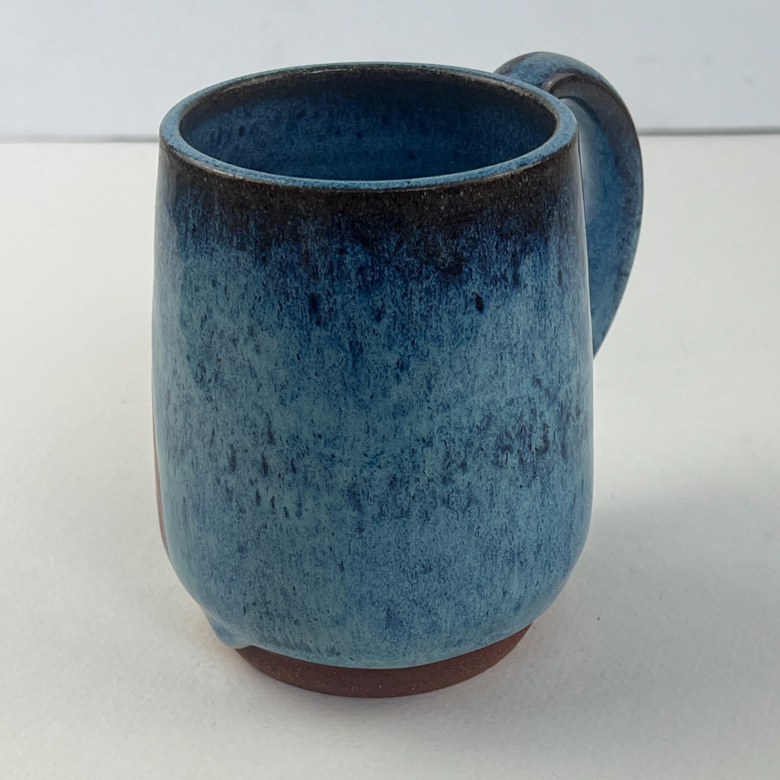 Chloe Treu Studio Pottery Mug Rainbow Cup Artisan Handmade Rainy Day Art Ceramic