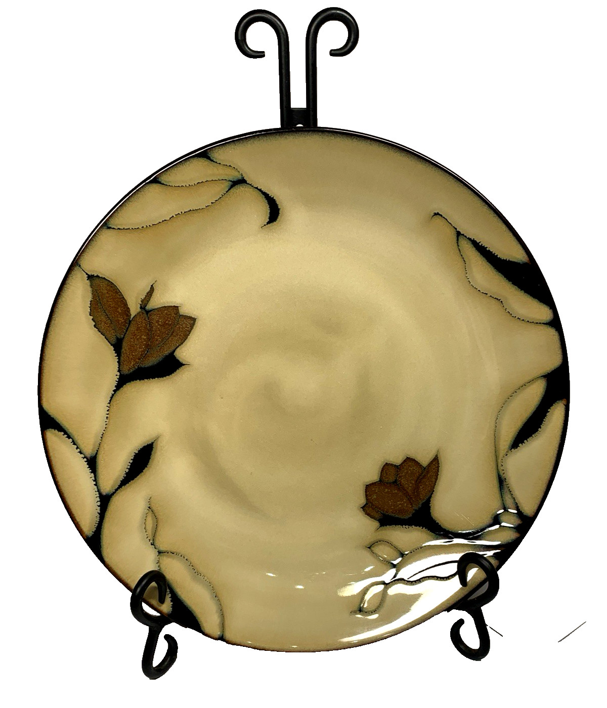 Mikasa By Gourmet Classics Gold Scroll 11” Dinner Plate Floral