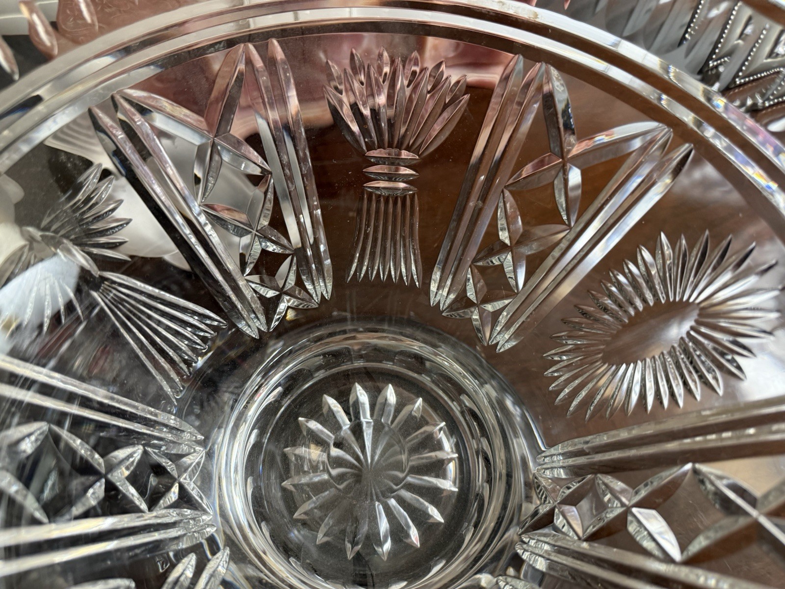 Waterford RARE Millennium 2000 Huge Centerpiece Bowl 11″ Signed By Connolly A+