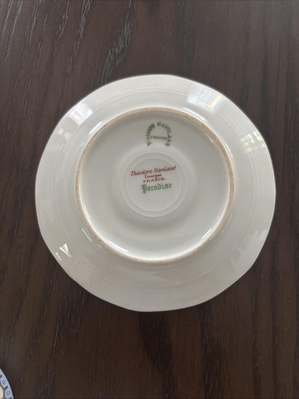 Lot of 2 Theodore HAVILAND Limoges France Cup & Saucer Birds Of Paradise