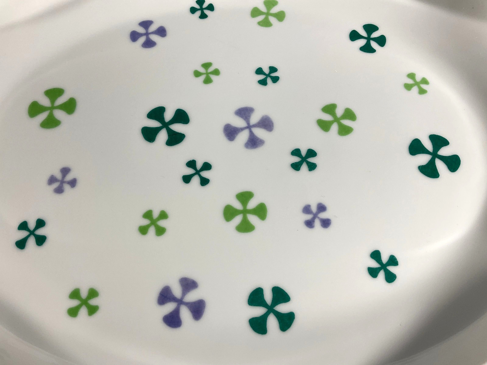 Jackson China x Paul McCobb Petals Contempri Serving Platters Set of 2 Vintage