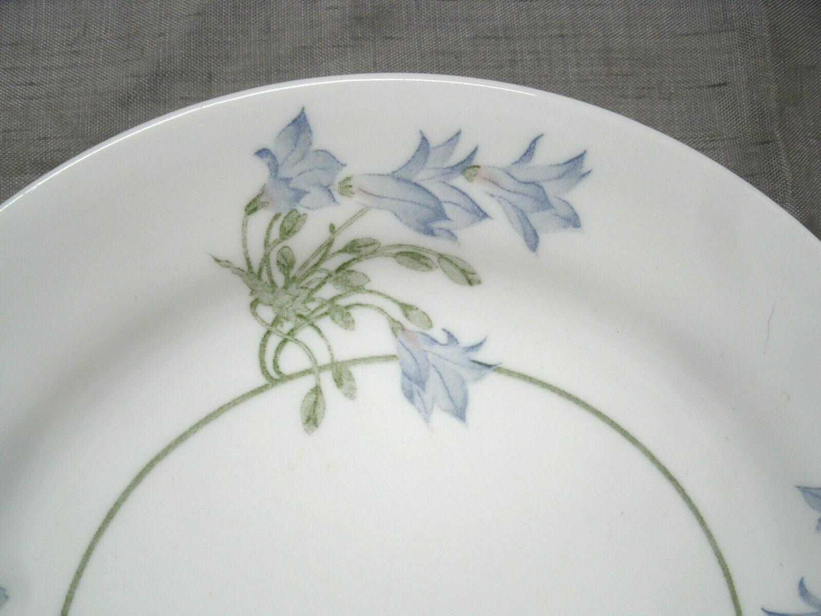 Vtg Corning Corelle BLUE DUSK Set of 4~7-1/4″ Salad Dessert Plates Disc’d USA ec