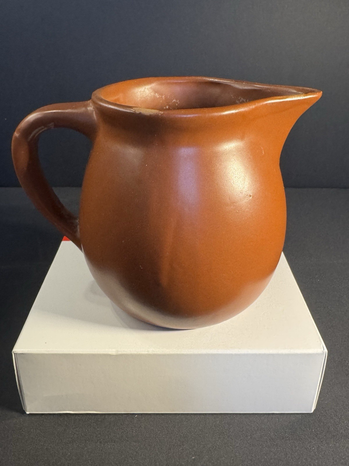 Brown Vase Water Pitcher Pottery Glazed