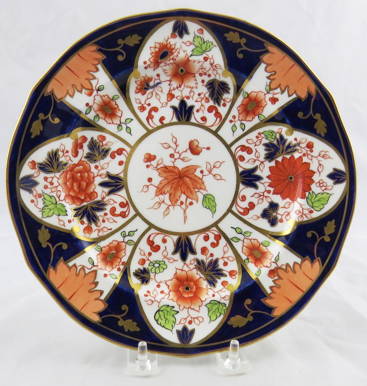 Royal Crown Derby Imari Dessert Salad Lunch Plate 9″ c1905 Multiple Available