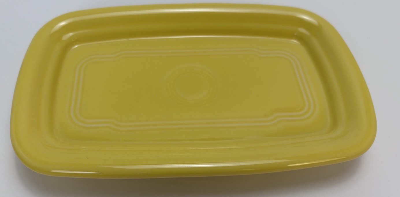 Fiesta Fiestaware Sunflower Yellow Covered Large Butter Dish Homer Laughlin USA