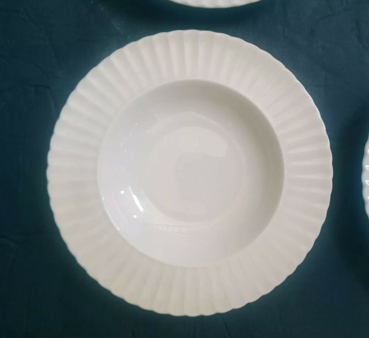 Set of 4 Lenox Temple Off White Rim Fruit/Dessert (Sauce) bowls UNUSED