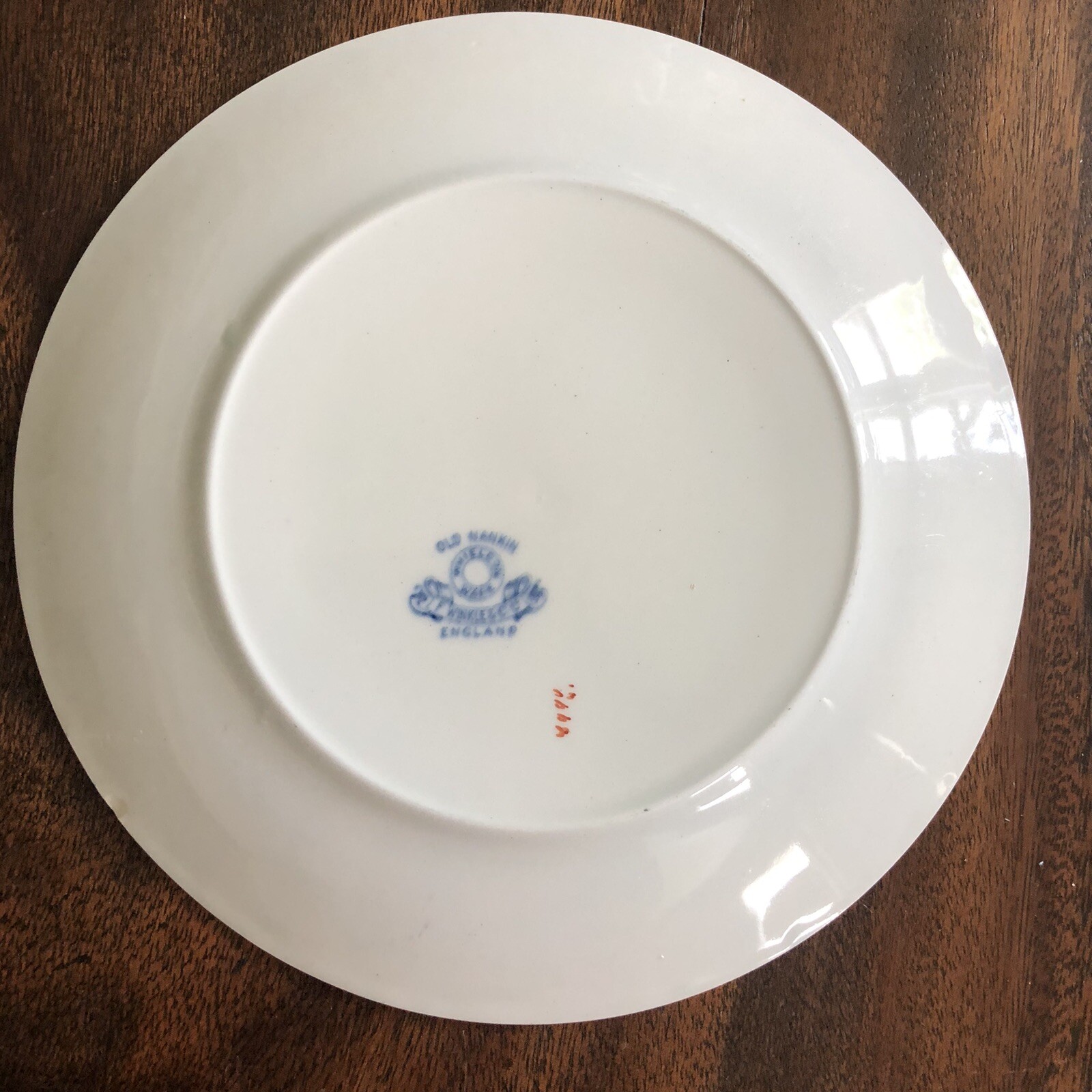 OLD NANKIN WHIELDON WARE & CO. ENGLAND 8.75″ DESSERT/COLLECTOR PLATE 