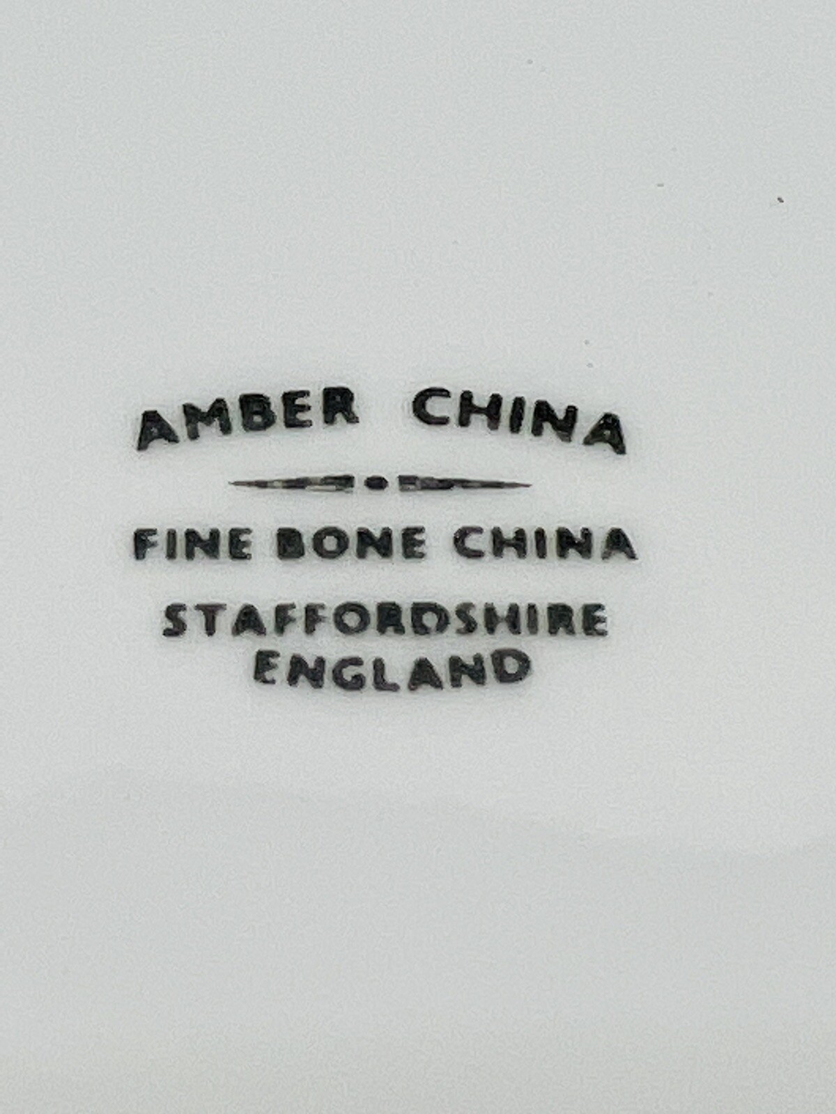 Mouse Party Straffordshire Amber Bone China Handled Cup 6 oz Pink Trim