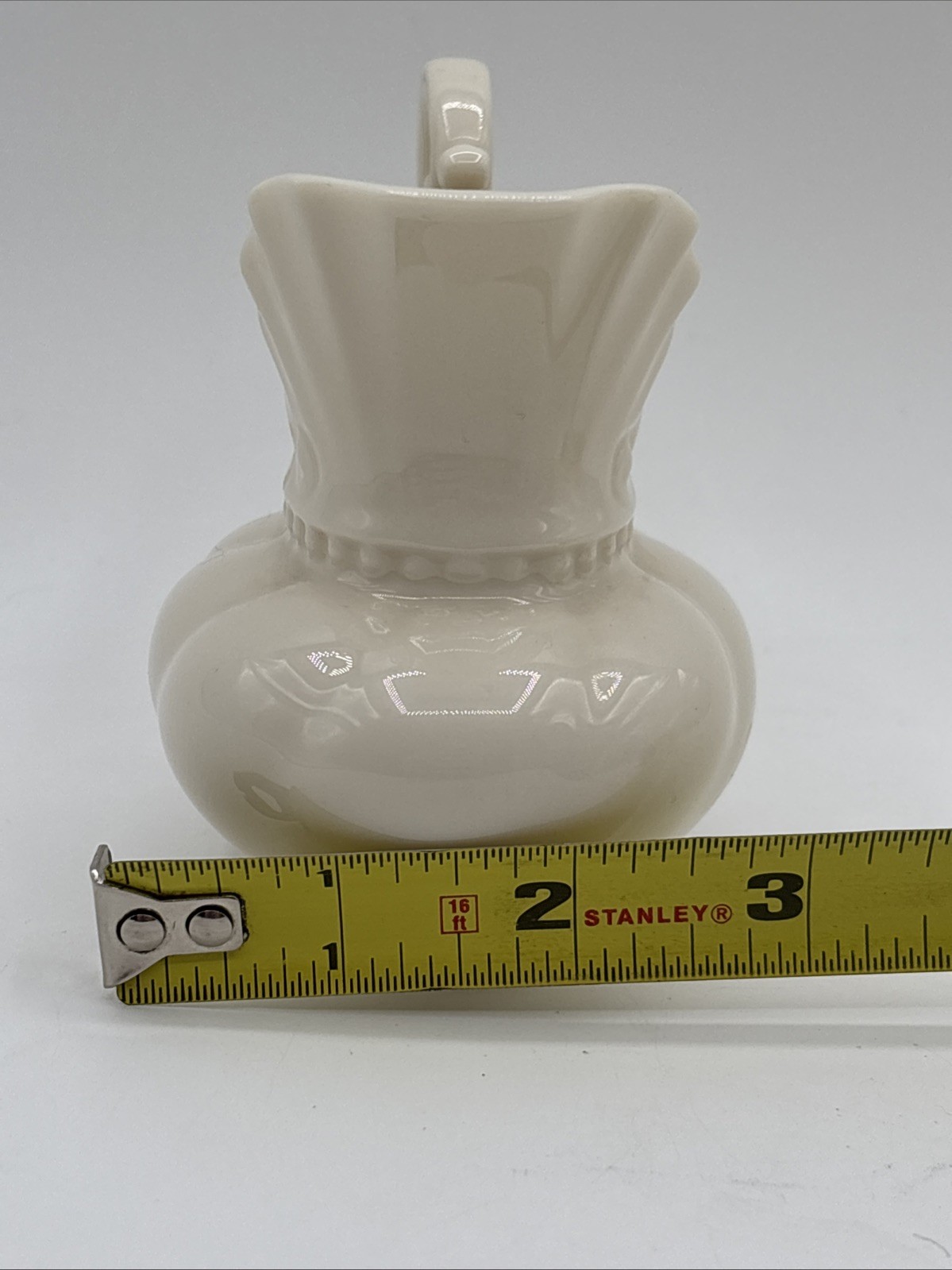 Lenox Ivory Small Pitcher Creamer Colonial Collection Fine Porcelain VTG Antique