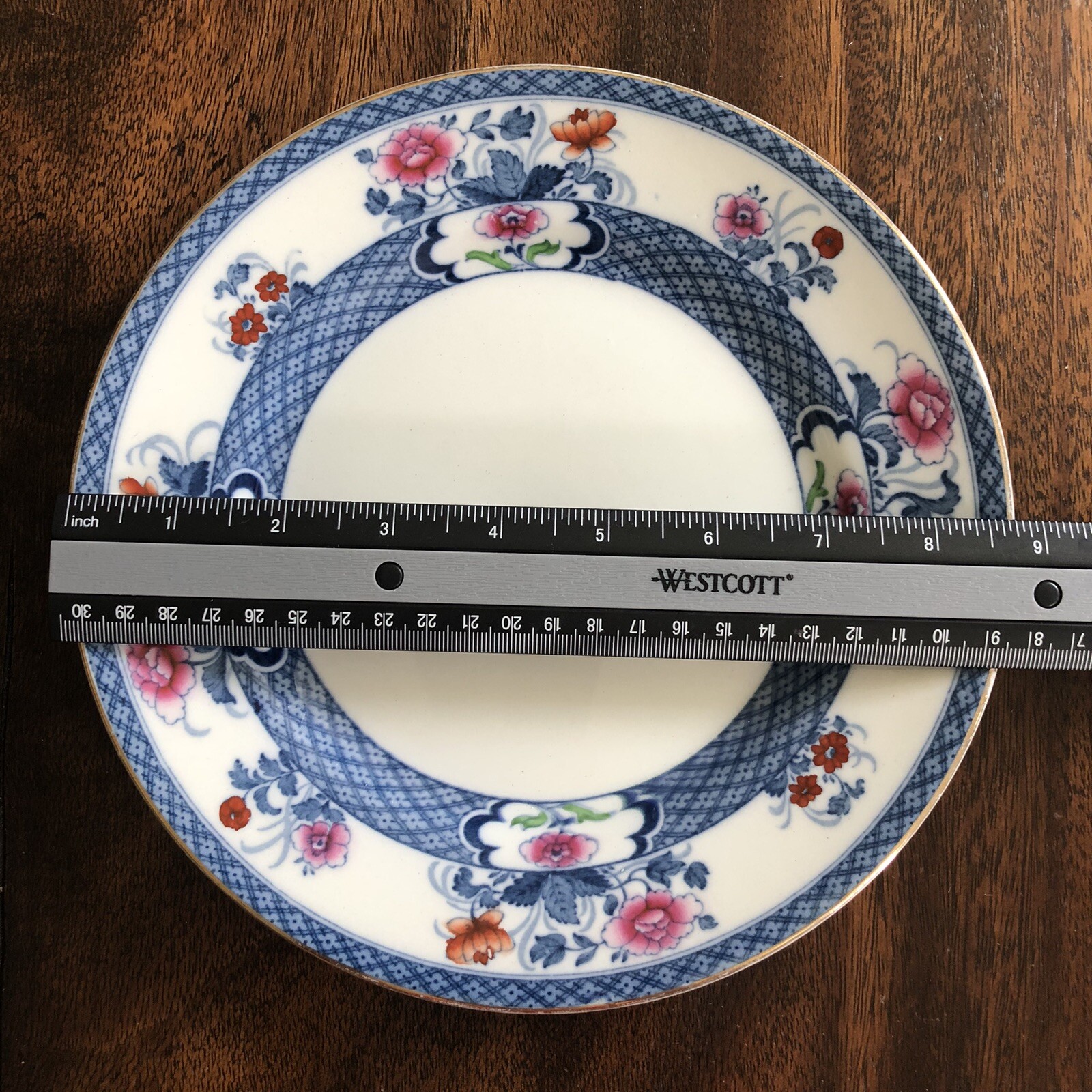 OLD NANKIN WHIELDON WARE & CO. ENGLAND 8.75″ DESSERT/COLLECTOR PLATE 