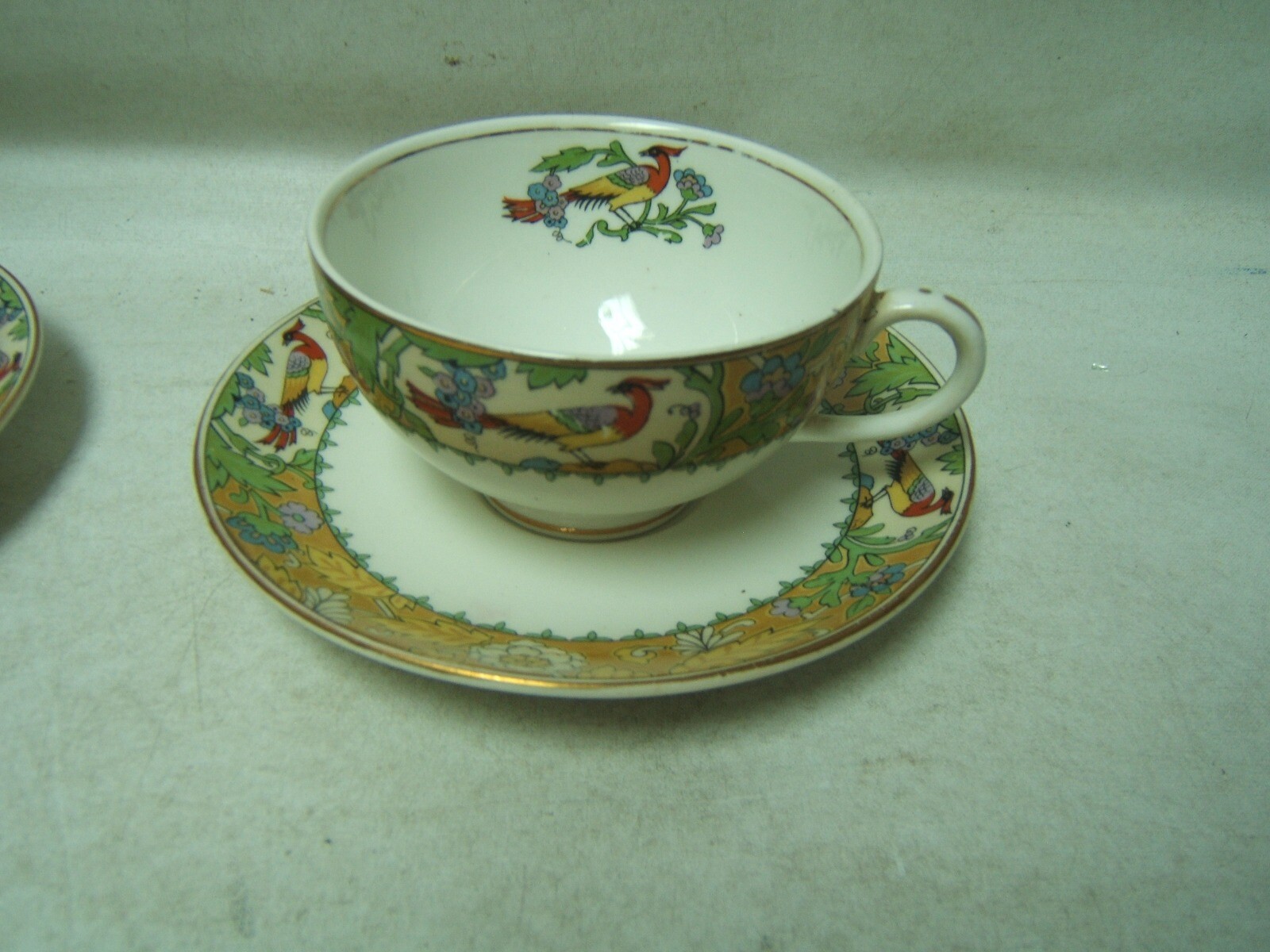 Grindley “Wrenbury” Lot of 2 Cups and 2 Saucers Very Good condition