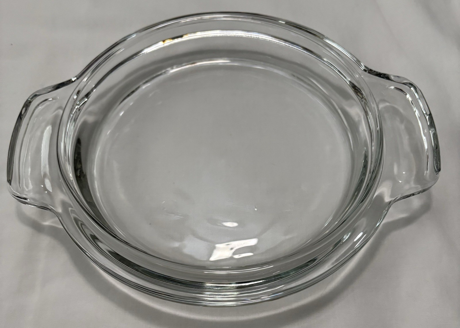 Vintage Pyrex Replacement Lid 5 1/2 Inches Inside Lip Heavy Glass