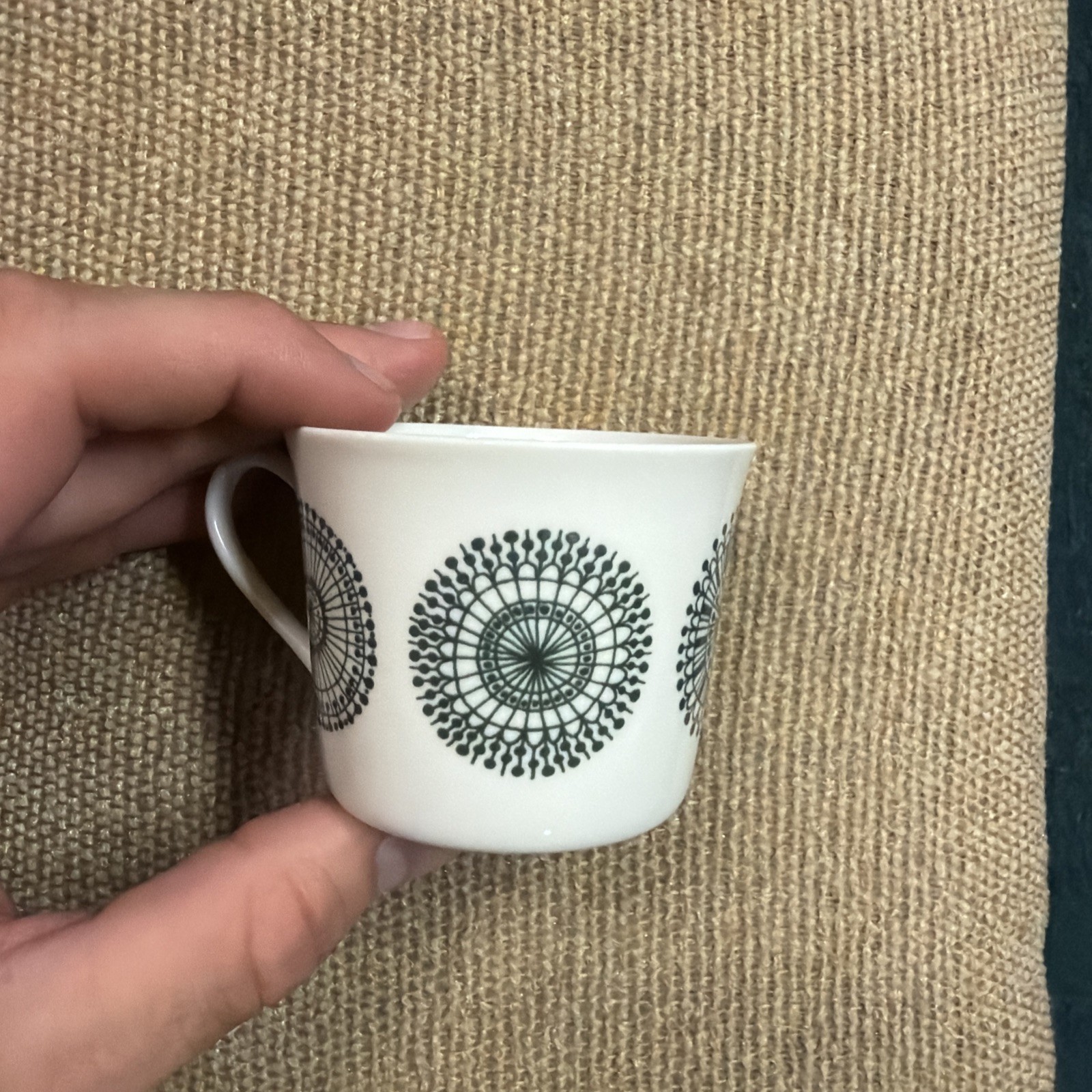 Lot of 2 Vintage MCM Scandinavian Cup & Saucer Sets Norway & Sweden
