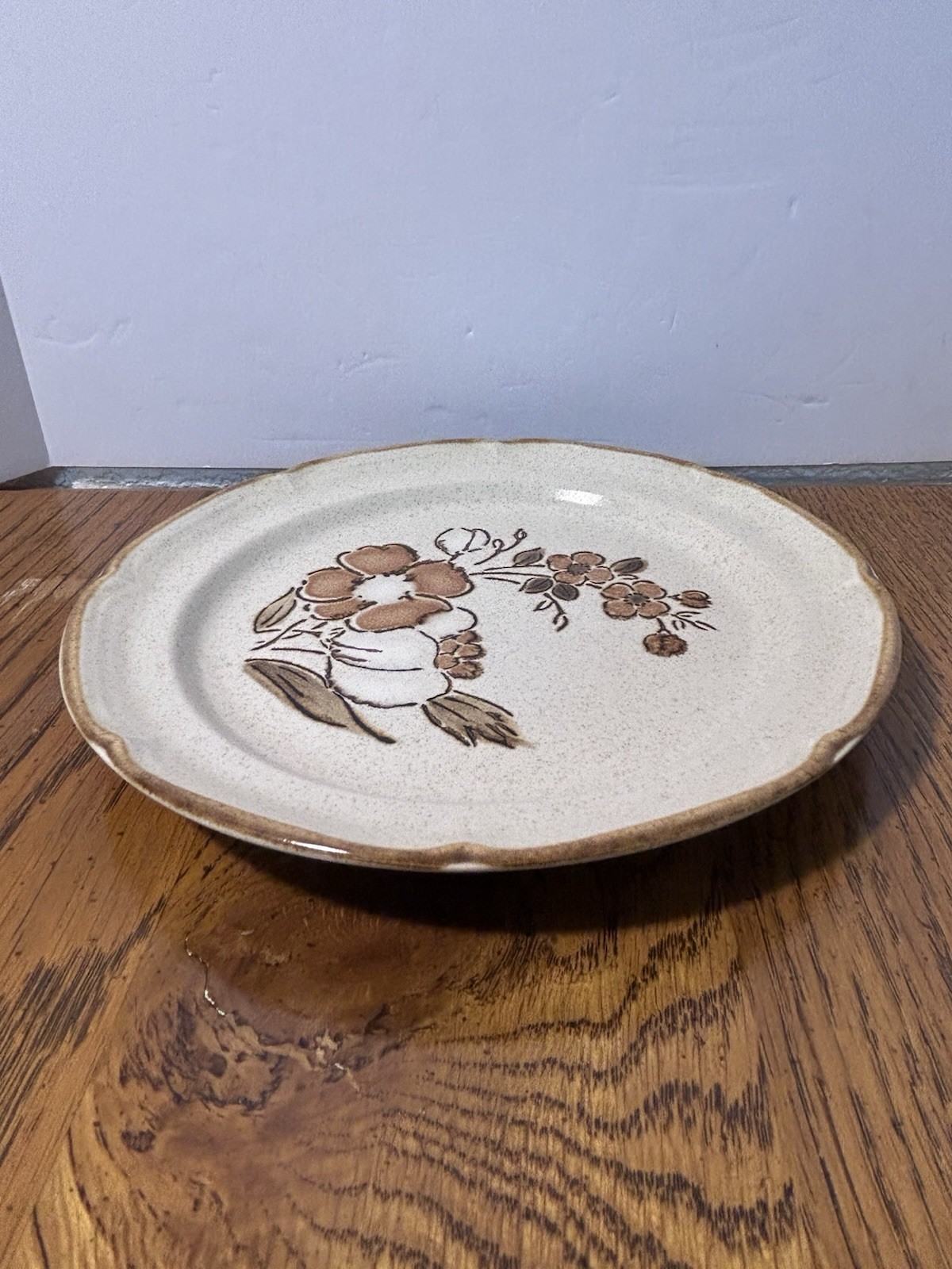 Hearthside Autumn Fair 7.75″ Salad Plate Baroque Stoneware Japan Hand Painted