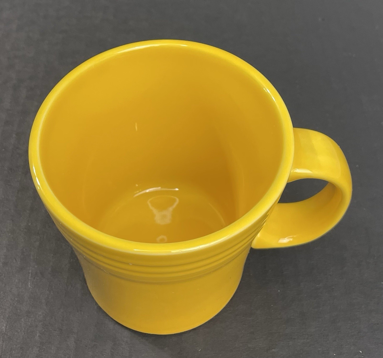 HLC Homer Laughlin Fiesta 15 Oz Tapered Mug Yellow