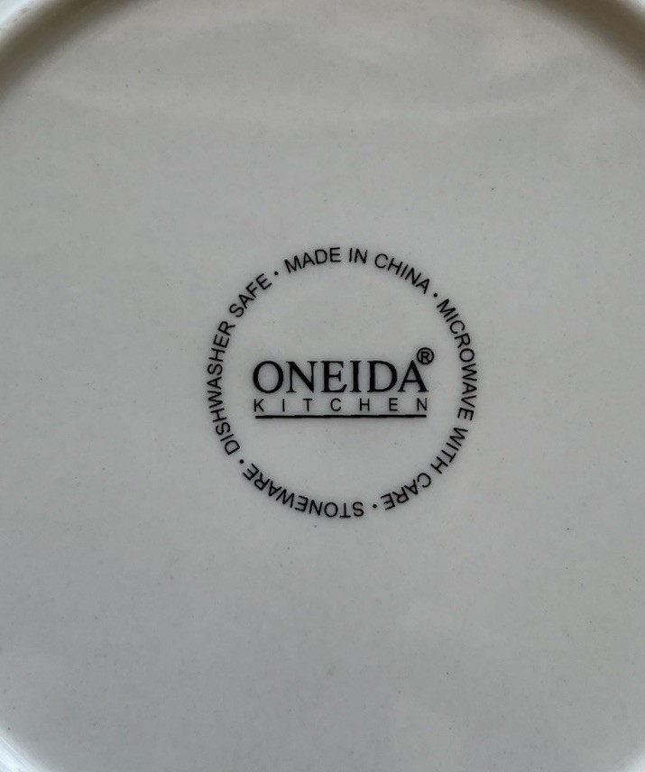 Set Of 6 Rare Oneida Kitchen Bread & Butter Plates Bell Peppers Valencia Vidi