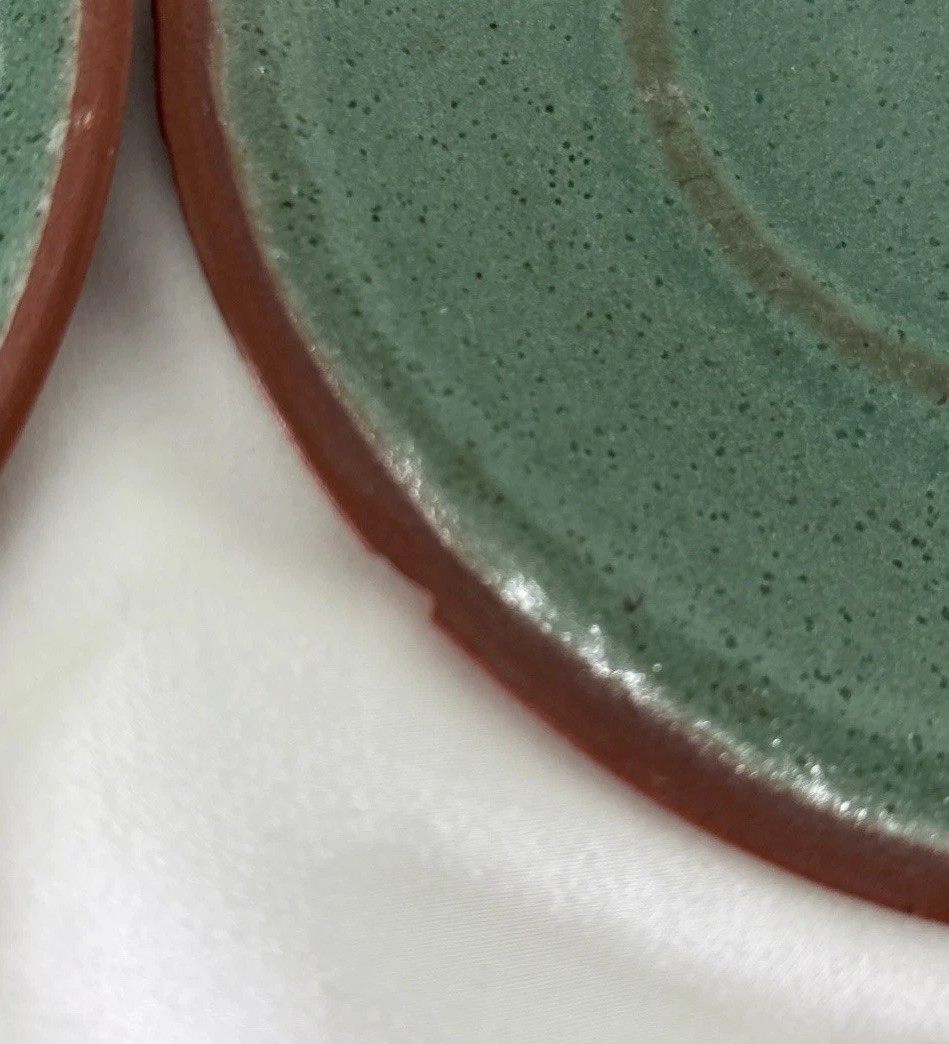 Beatrice Albert for Albert Of Georgia Southern Harvest Pottery Set Of 4 Saucers