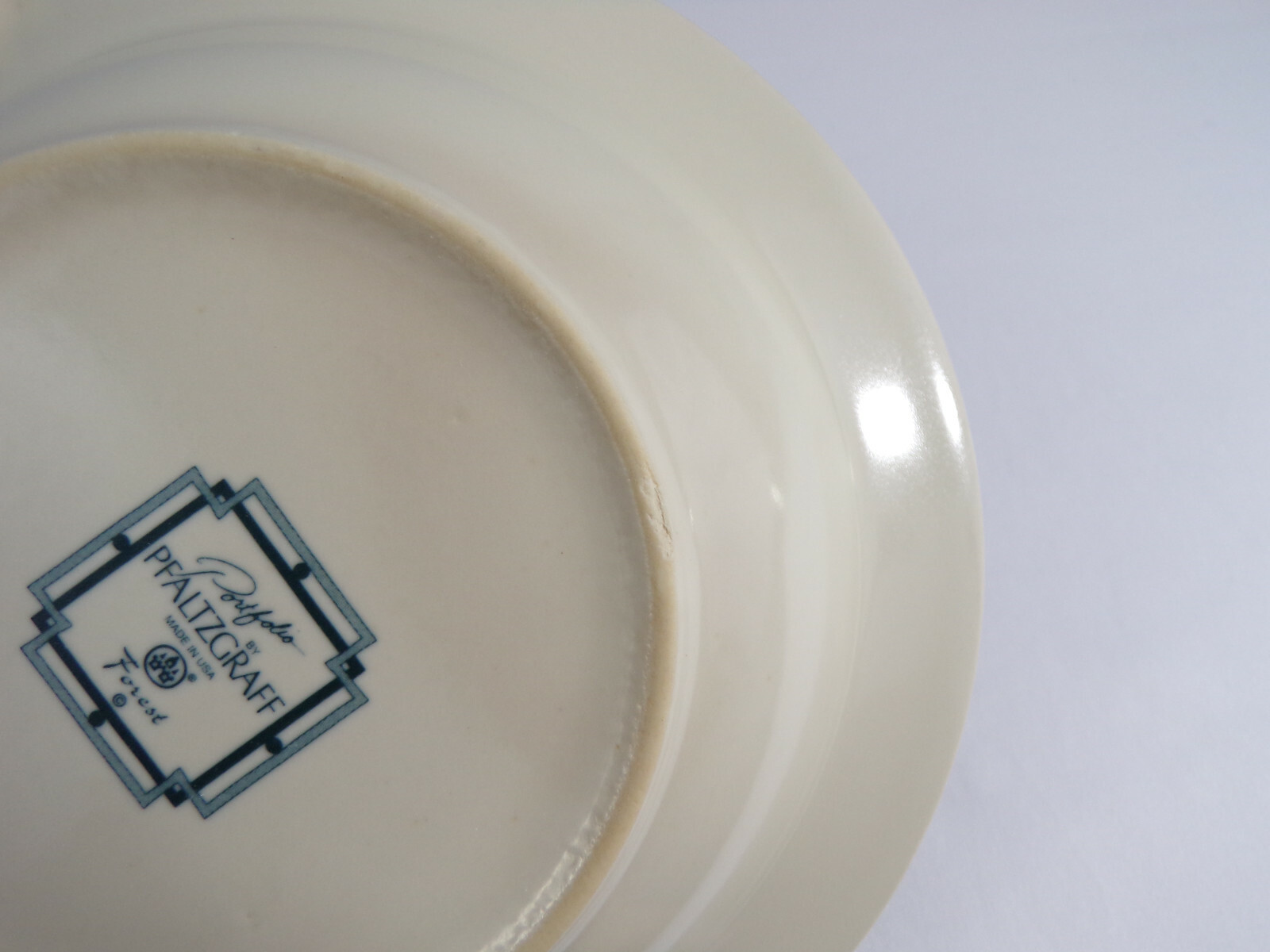 Four Piece Pfaltzgraff Portfolio Forest 2 Luncheon Plates 2 Pasta Salad Bowl b23