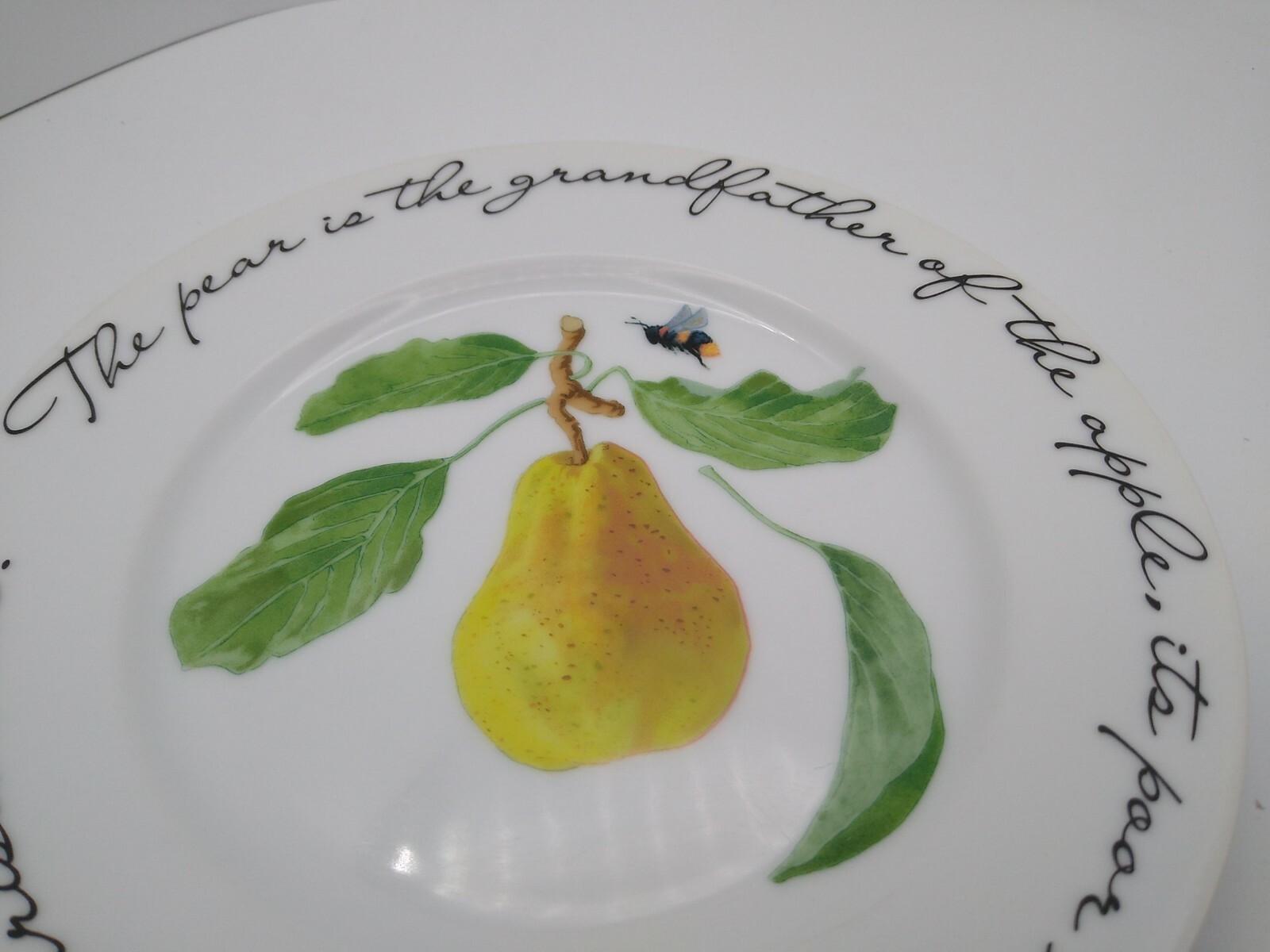Williams – Sonoma Orchard Suite Pear – Luncheon / Dessert Plate