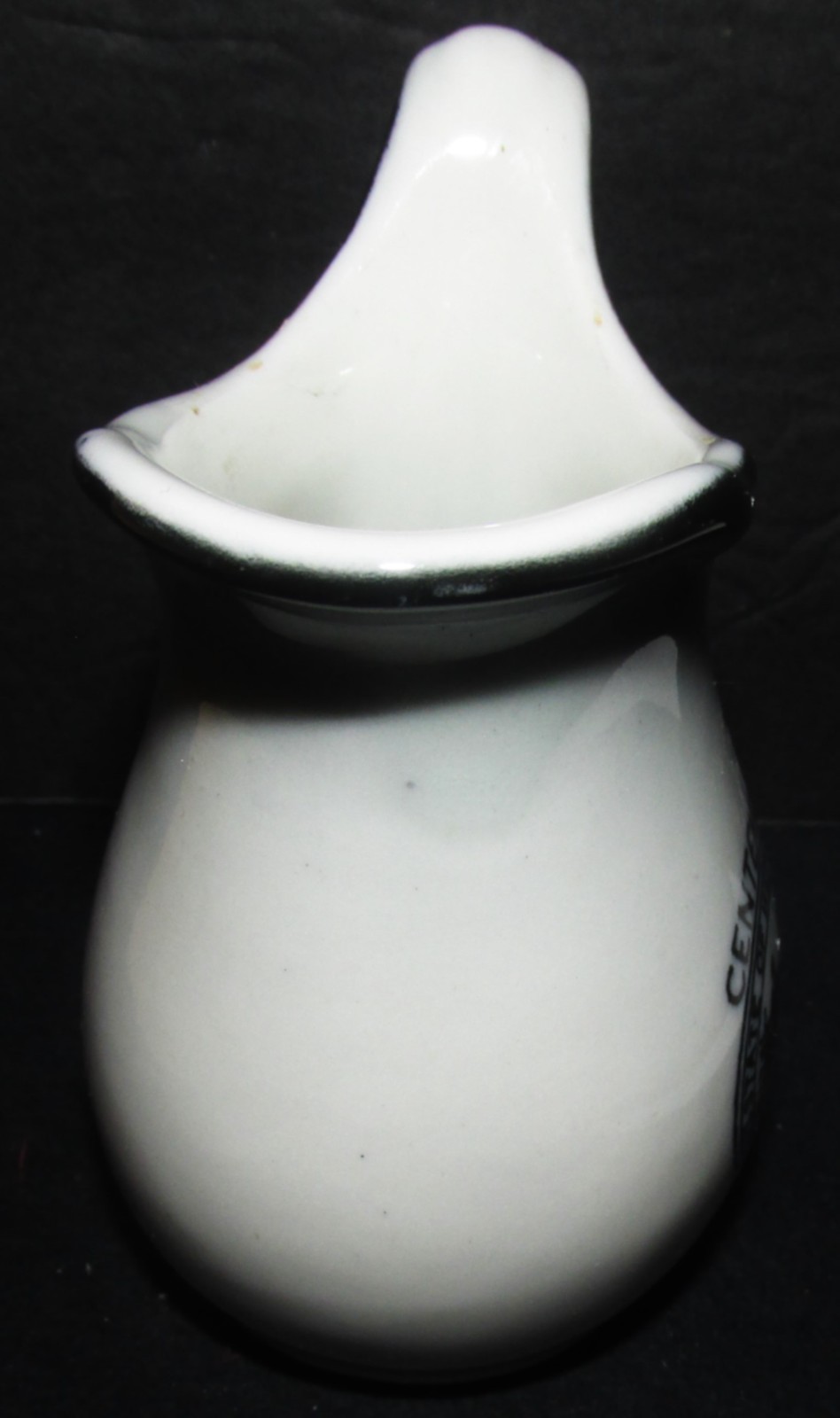 1963 West Virginia Centennial Restaurant China Creamer w Handle By McNicol China