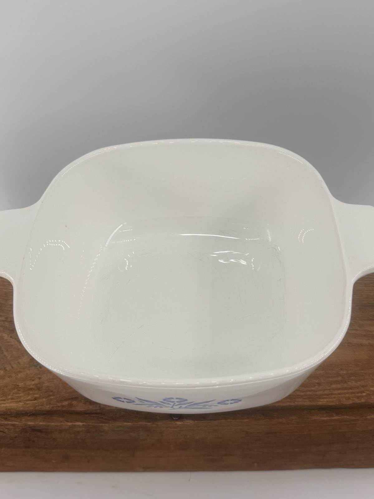 3 VTG Corning Ware Blue Cornflower Casserole Dishes with Lids Bakeware Kitchen