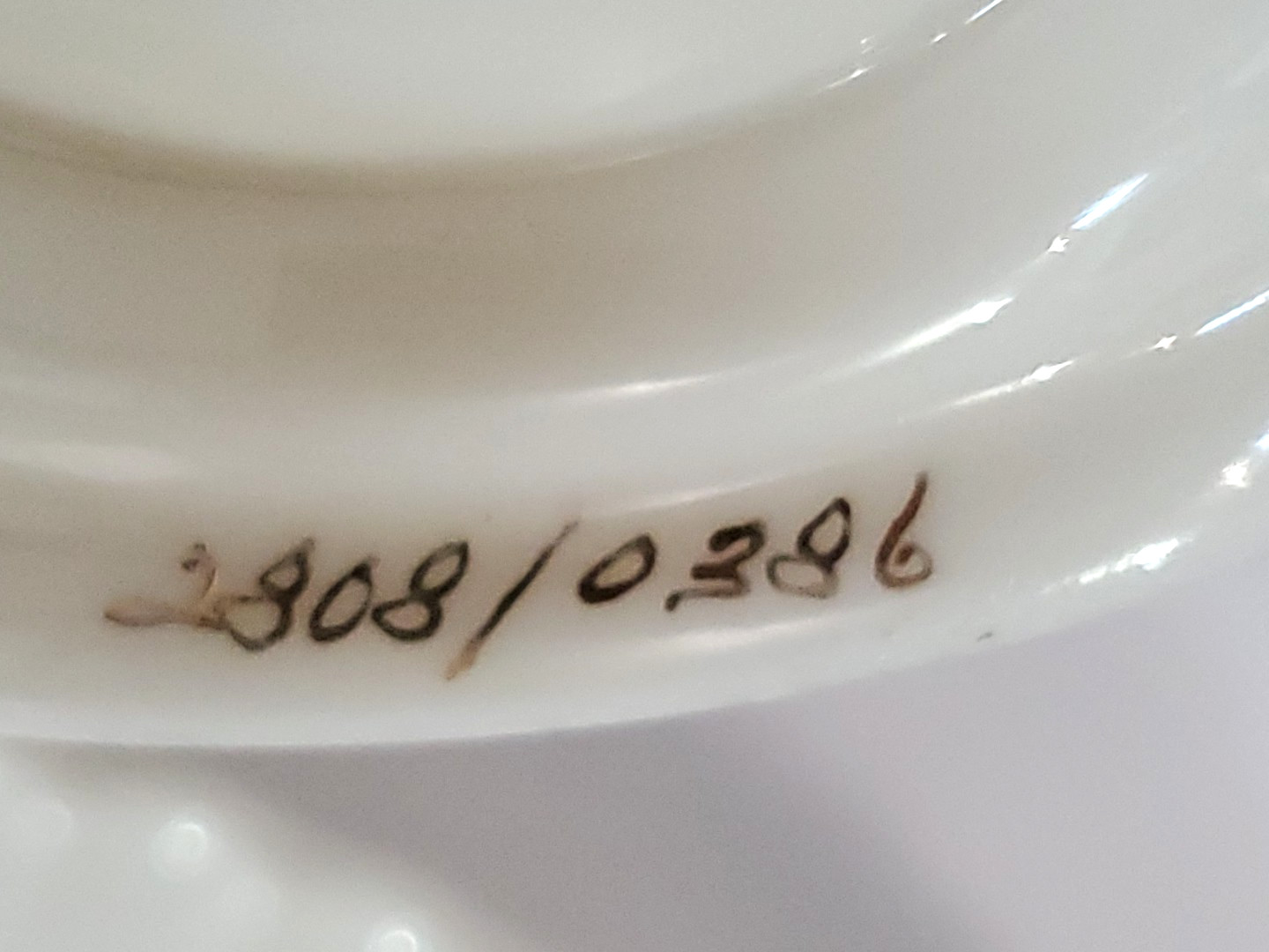 Lenox Pavlova Floral Cup 0-386 Gold Stamp and Saucer Set Vintage