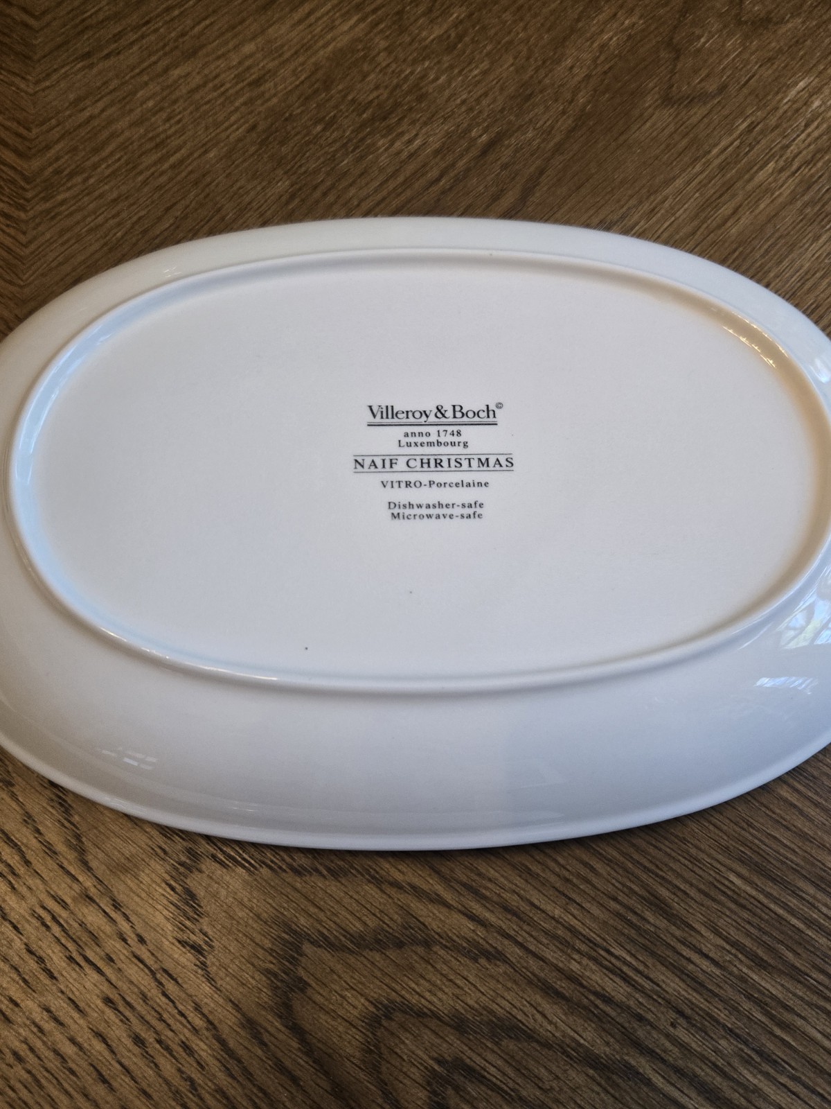 Villeroy & Boch Naif Laplau Christmas Platters Set of 3 Excellent Condition