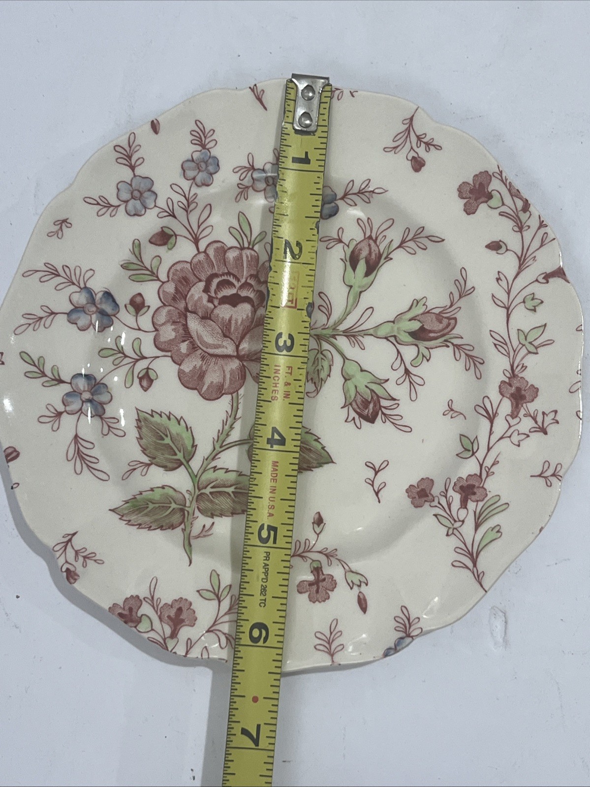 Johnson Bros Rose Chintz Made In England (Older) Set Of 2 Bread Plates 6 1/4” D