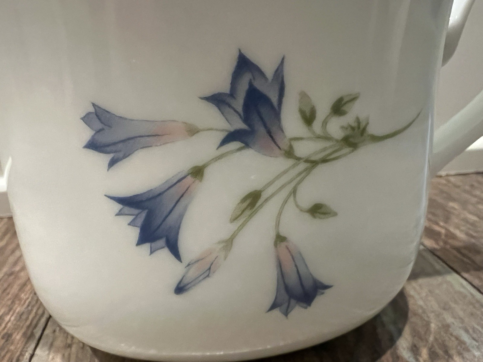 VTG Corning Blue Dusk Gravy Boat 81 TY, No Under Plate, Very Good Condition