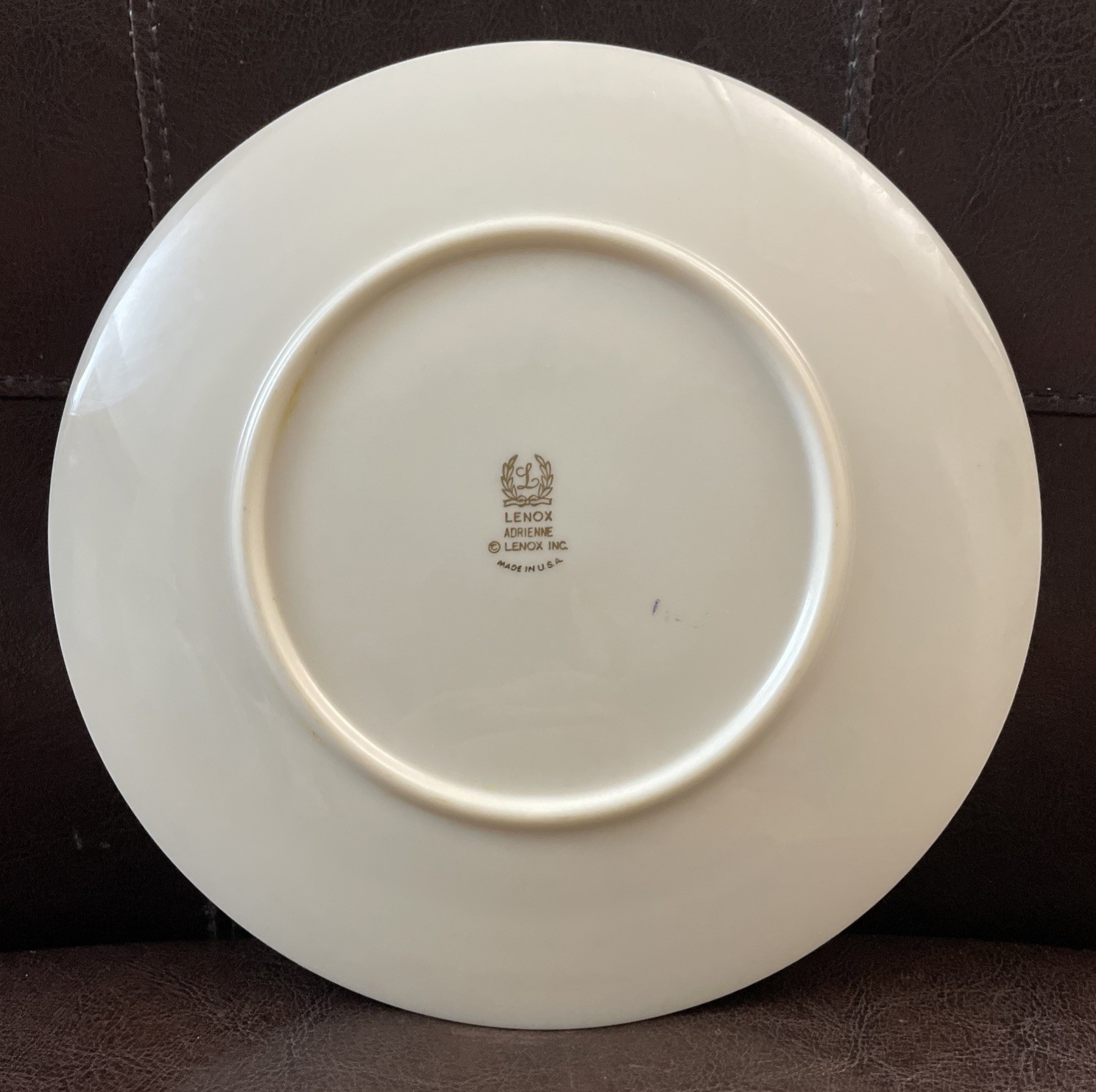 Set of 4 VTG Lenox ADRIENNE Salad Plates 7 7/8“ USA