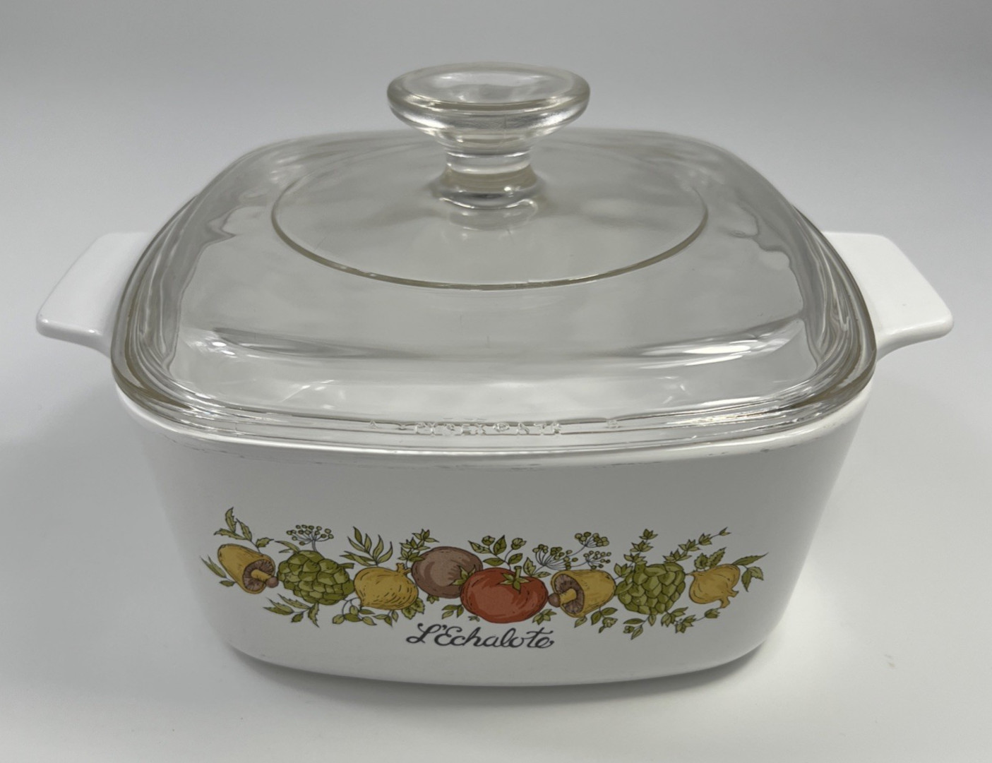 Corning Ware Spice of Life L’Echalote 1.5 Liter Casserole A-1 1/2-B With Lid