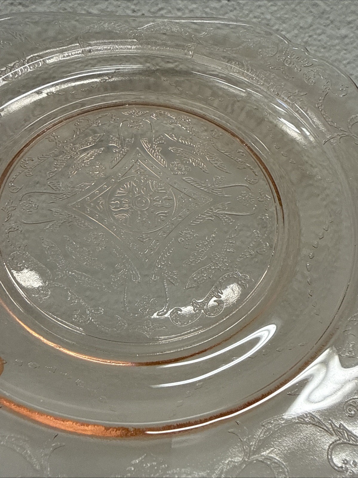 Indiana Glass – Recollection series – Pink – Federal Design – Depression 7.75in