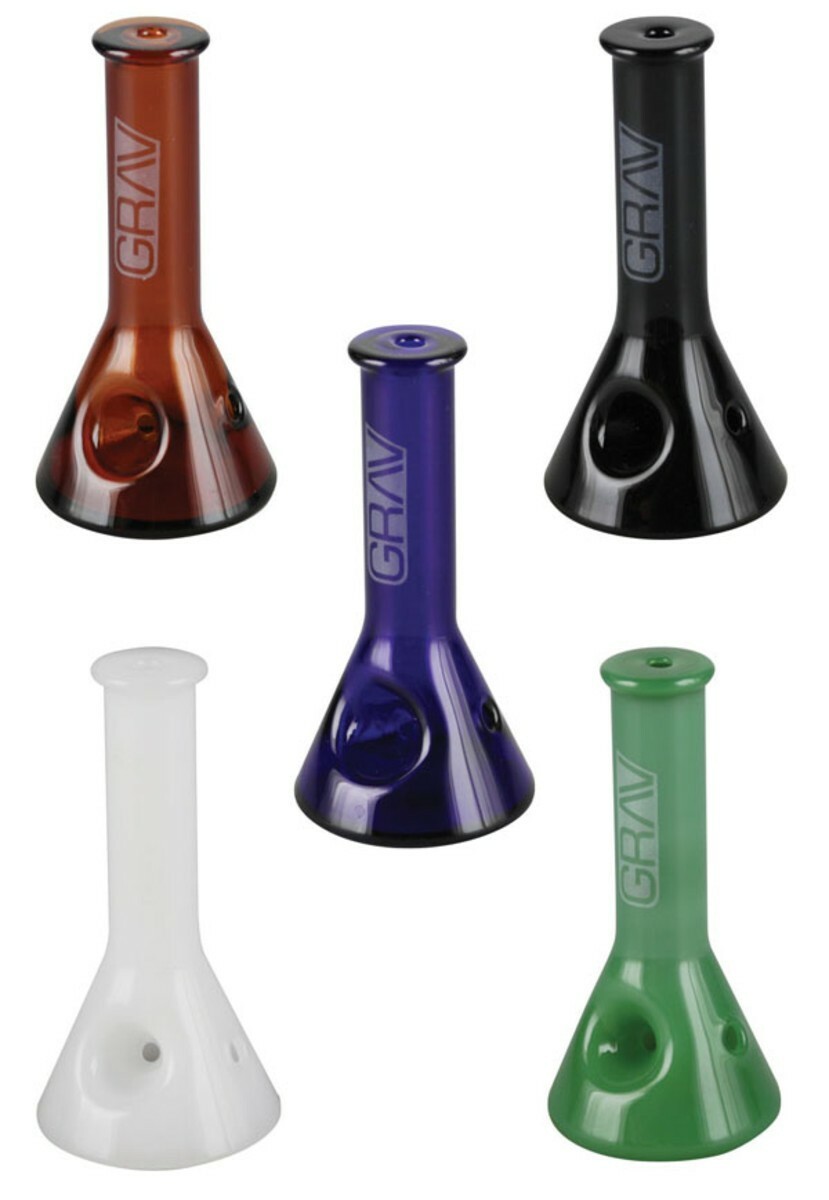 GRAV Labs 4″ Beaker, BLUE-Free Shipping