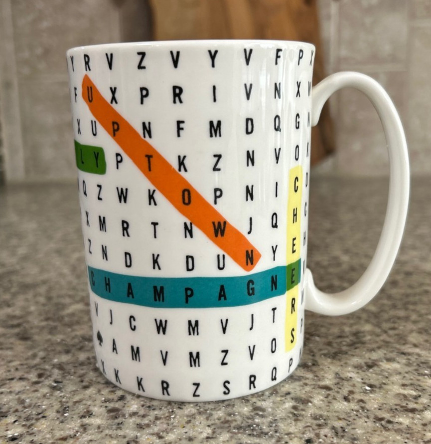 Kate Spade~New York~Lenox~4″ Mug~Say the Word