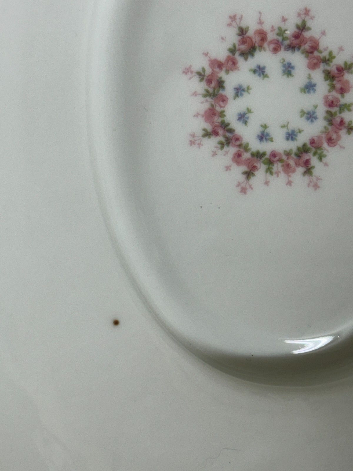 Limoges Hand Painted Tureen Early 1900s French J Pouyat Pink & Gold