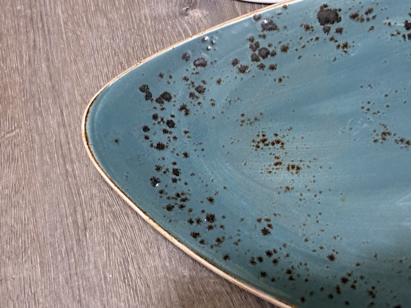 Steelite Blue Dapple Oval Serving Platters Set of 3 England Restaurant China