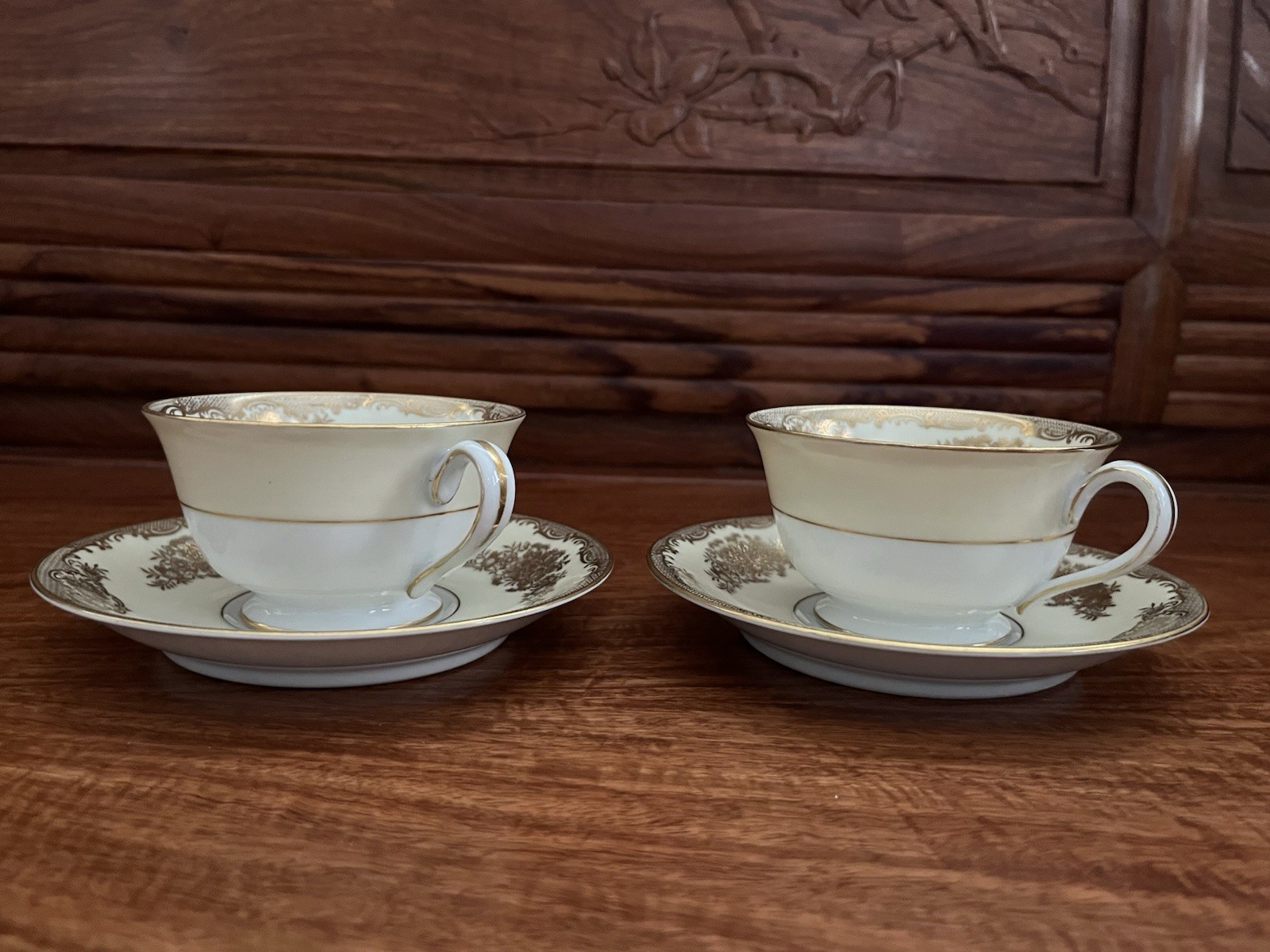 14 Pieces Vintage Noritake Fine China Set For 2 Made In Occupied Japan