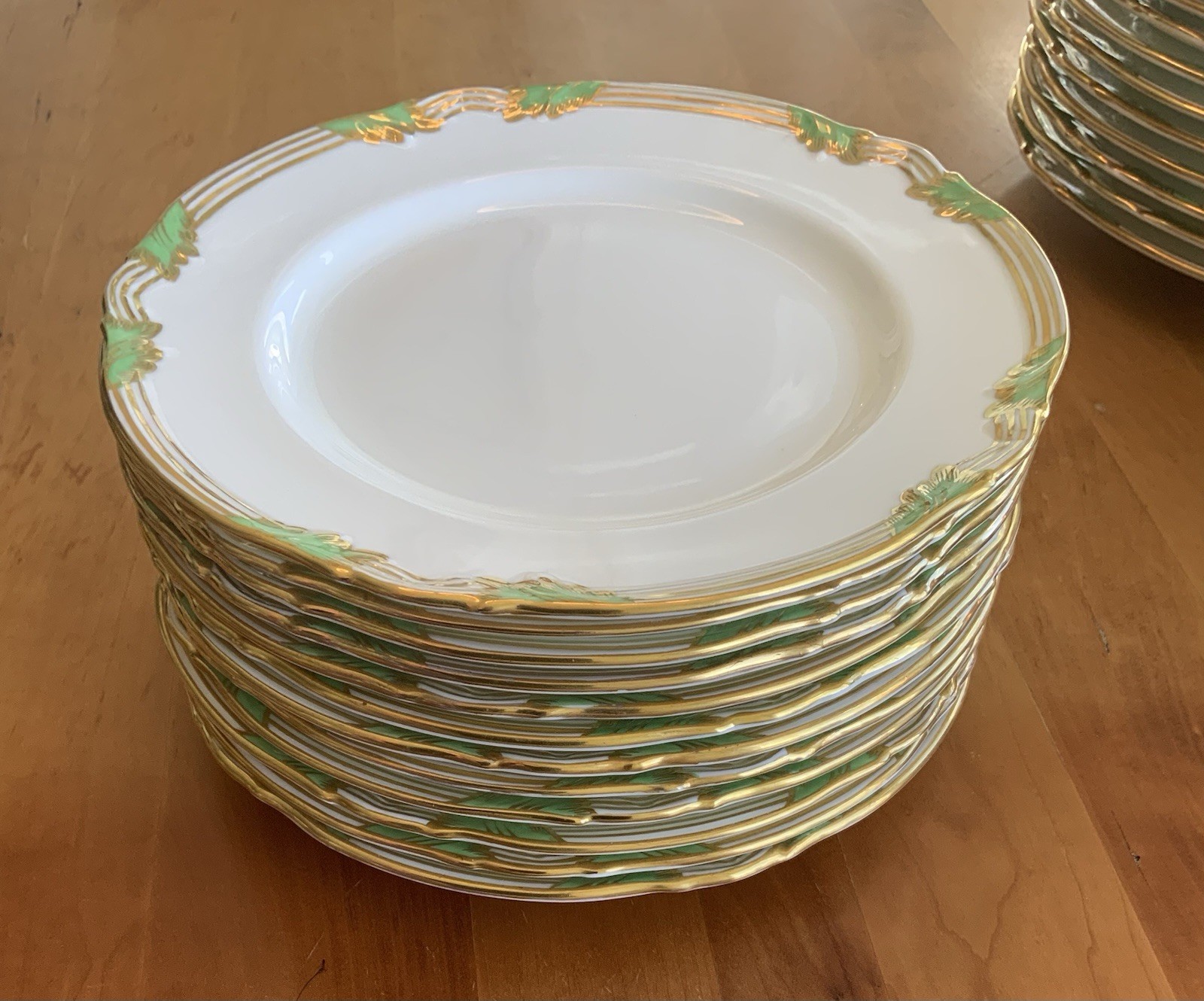 Large Lot Coalport Pattern 6486 ( Set Of 12 Dinner Plates & More) 35 PCs