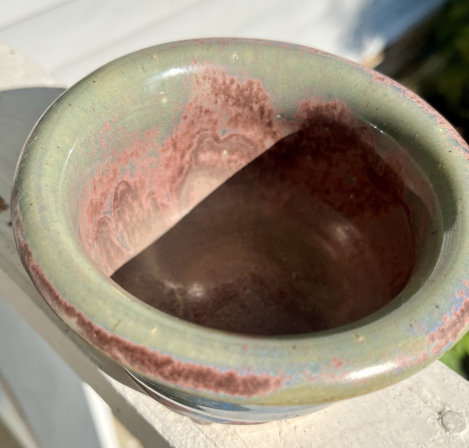 Handsome Studio Pottery Bowl Artisan Handmade Natural Earth Tones Signed 2011