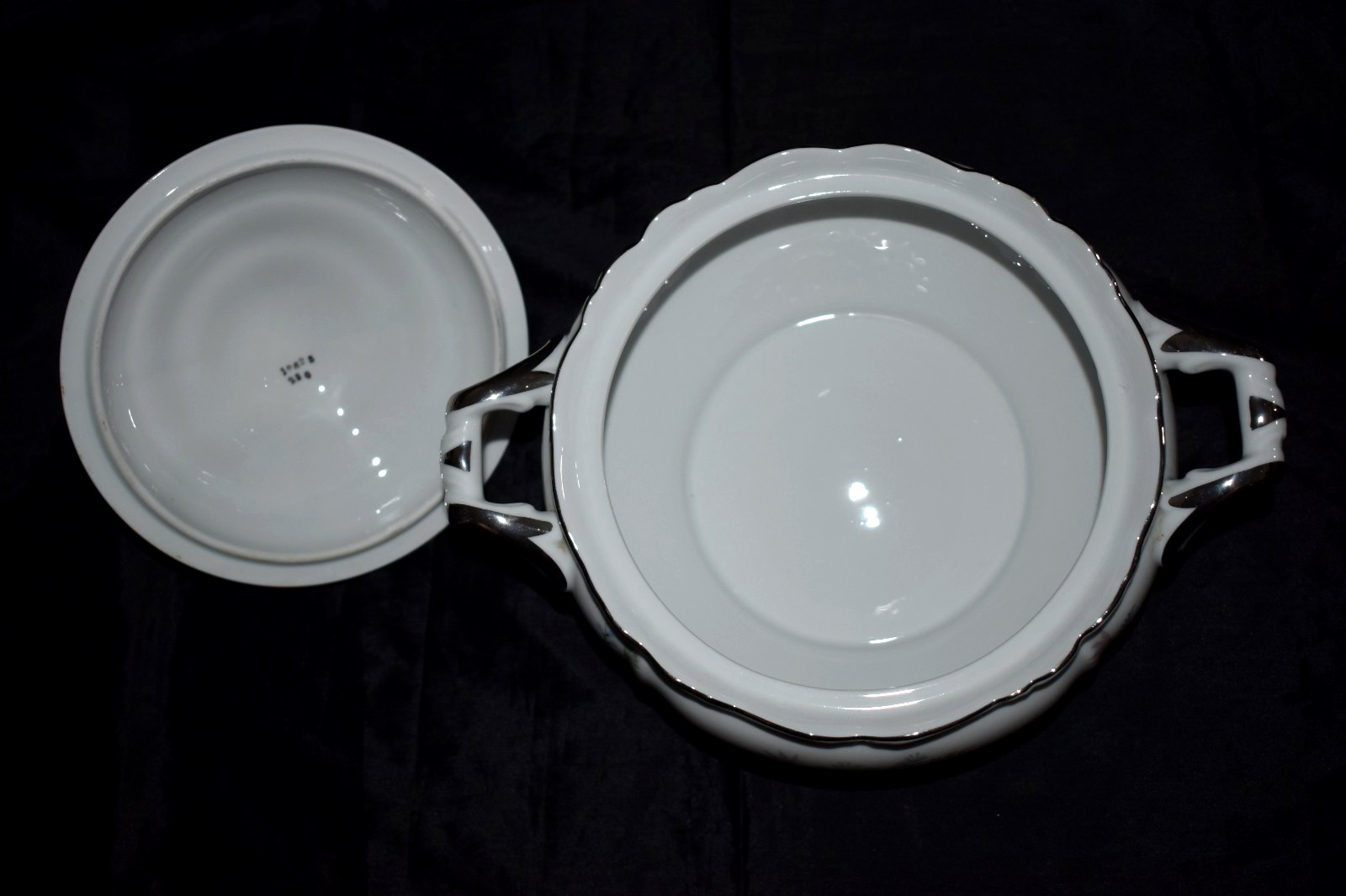 Vintage EDELSTEIN Maria Theresa Bavaria Germany Tureen Covered Bowl 1962 3