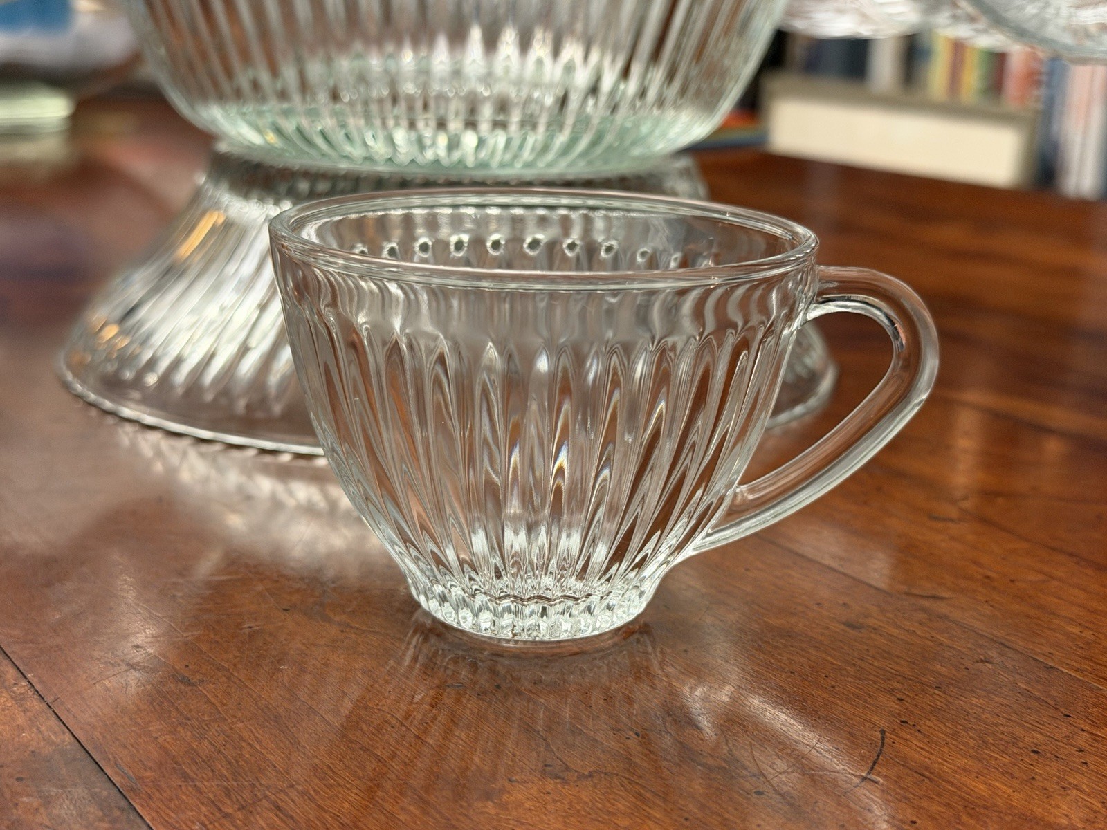 22 Piece Royal Crest by Gibson Punch Bowl, Stand, 10 Cups, 10 Hooks