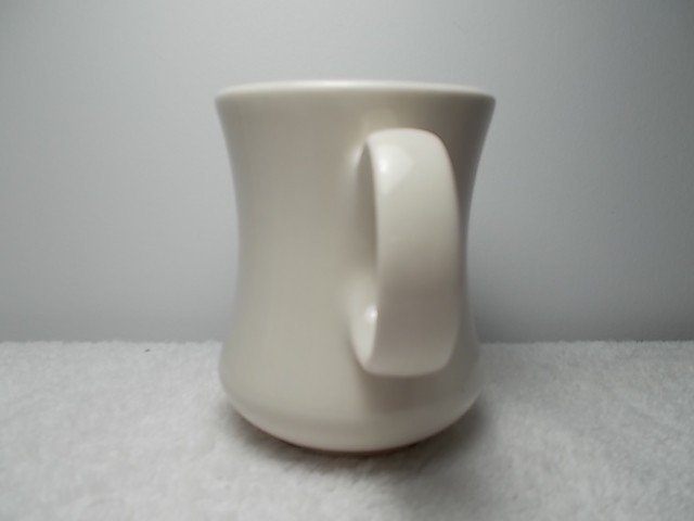 Vintage Homer Laughlin Ivory White Porcelain Coffee Tea Cup Mug Restaurant Ware